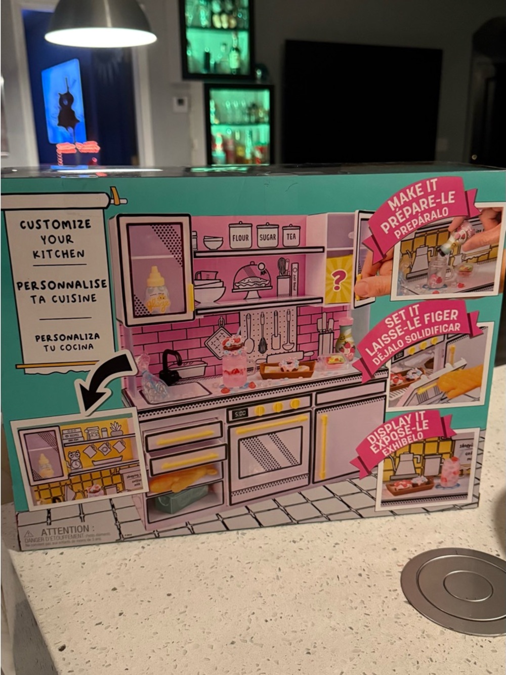 Mini Verse Make It Mini Kitchen Playset - Yellow - Picture 2 of 2